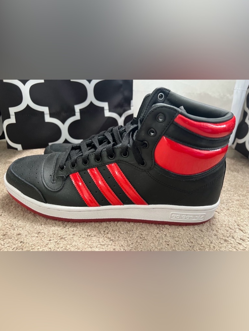 Adidas Hi Top Ten Basketball Sneakers Size 13